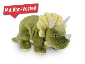 Warmies Triceratops Grün